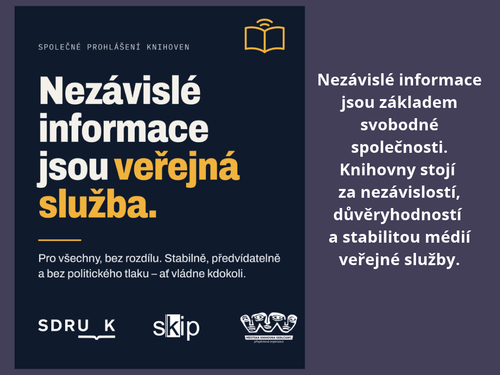 Nezávislé informace jsou veřejná služba.